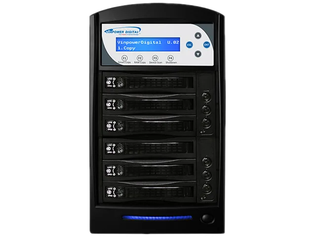 VinPower VinPower HDDSharkTB-5T-BK 1-to-5 SATA Duplicator — tuotekuva