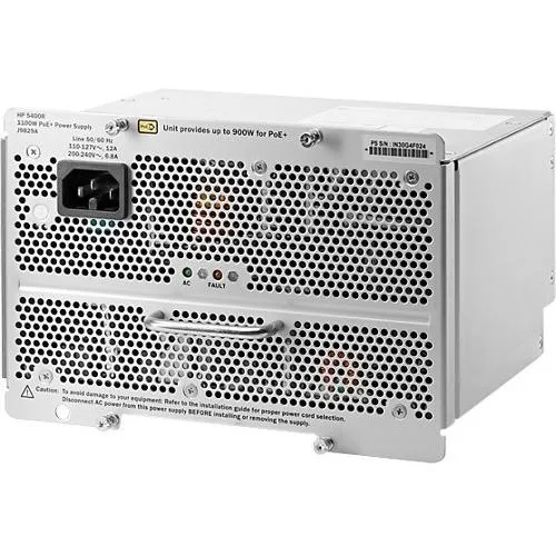 HPE HPE 5400R 1100W PoE+ zl2 J9829AB2B server power supply — product photo