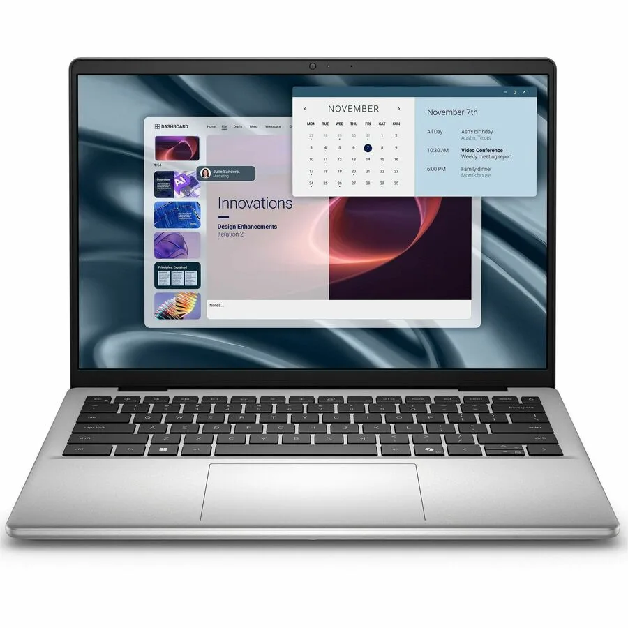 Carbon Black 14 inch laptop closed lid matte finish