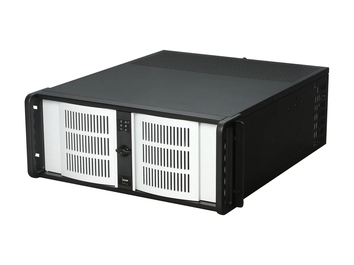 iStarUSA Inc. iStarUSA Inc. D-400-6-SILVER 4U Rackmount Server Chassis — 商品照片