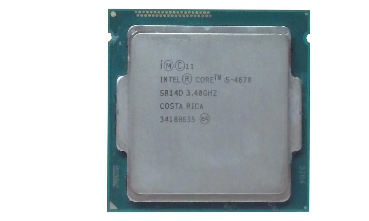 Intel Intel Core i5-4670 3.4 GHz LGA 1150 SR14D cpu accessory — product photo