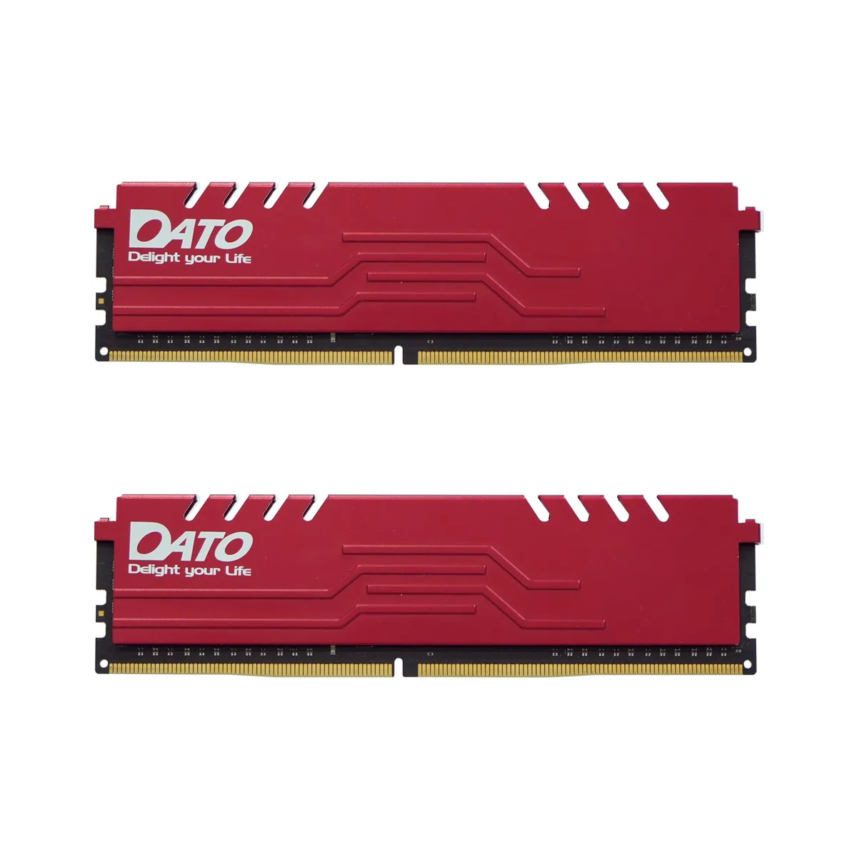 DATO DATO Extreme EA8GB4DU32RX2 16GB (2x8GB) DDR4 3200MHz Red desktop RAM — product photo