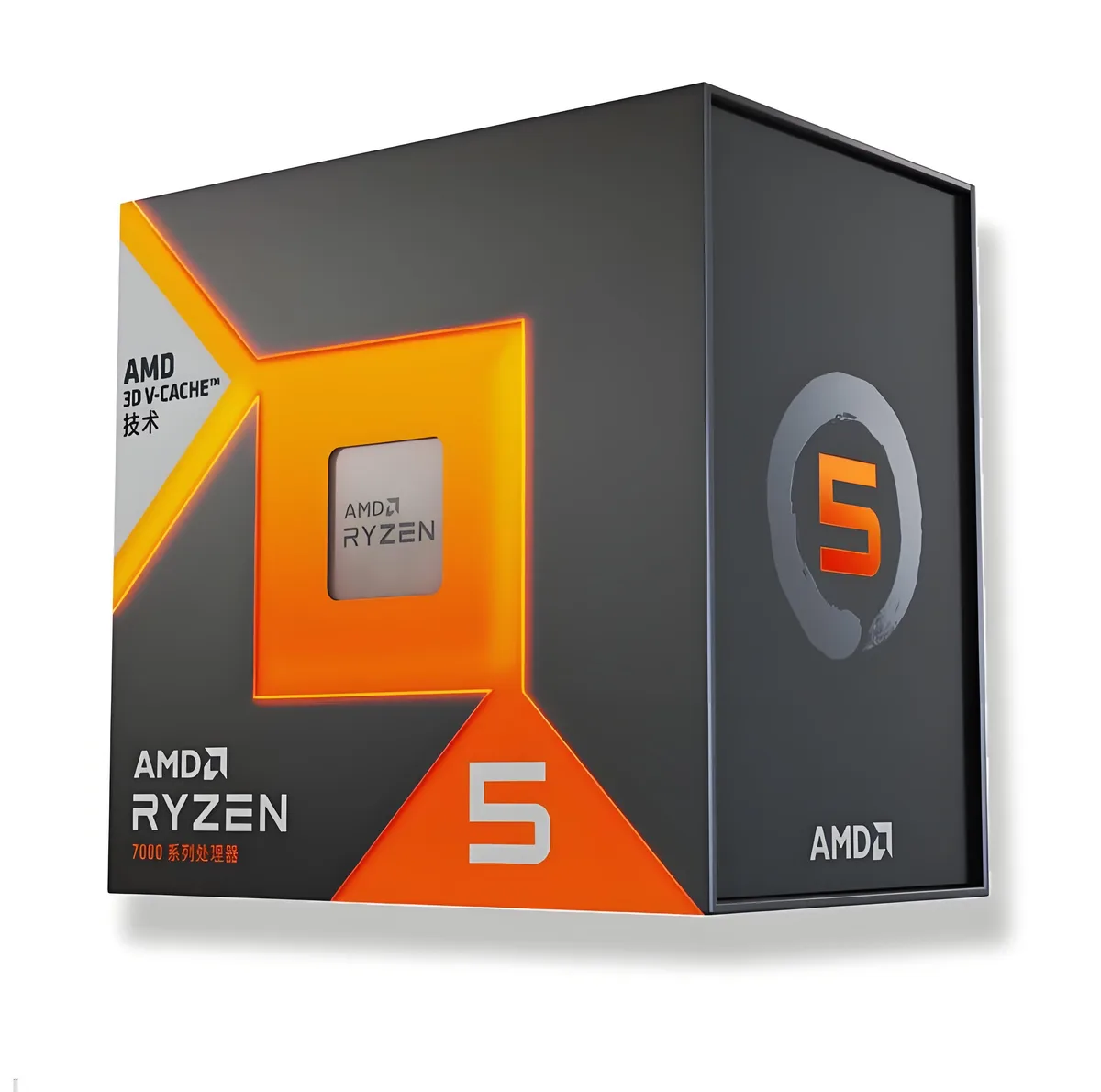 AMD AMD Ryzen 5 7600X3D 6-Core 4.7 GHz Socket AM5 65W desktop processor — photo du produit