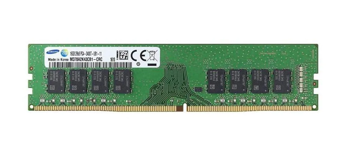 SAMSUNG SAMSUNG M378A2K43CB1-CRC 16 GB DDR4 2400 MHz desktop RAM — photo du produit