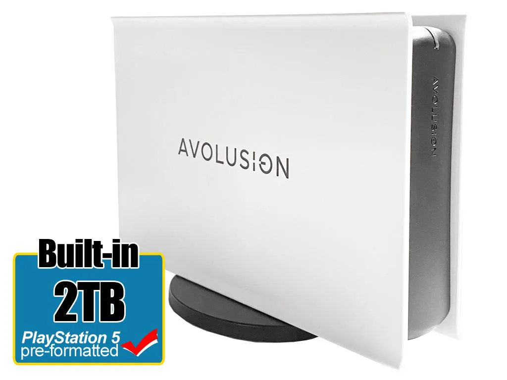 Avolusion Avolusion PRO5X-WH-2TB-PS5 2TB internal hard drive USB 3.0 64MB cache — fotografia produktu