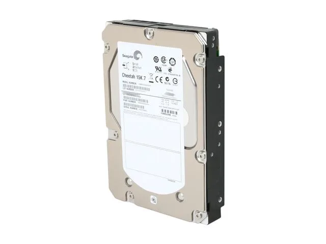 Silver 3.5 inch enterprise hard drive bare unit