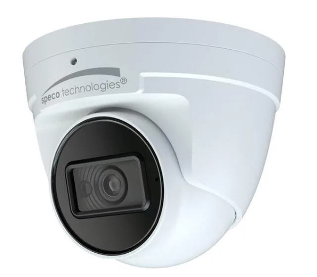 SPECO TECHNOLOGIES SPECO TECHNOLOGIES O4VT2 4MP Network Turret Camera 2.8mm 94° 100' IR PoE IP67 — preces foto
