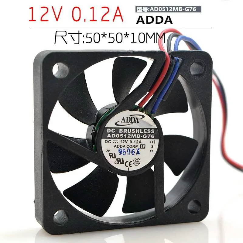 Zyvpee Zyvpee AD0512MB-G70 50mm 12V 0.07A 3-pin case fan — 제품 사진