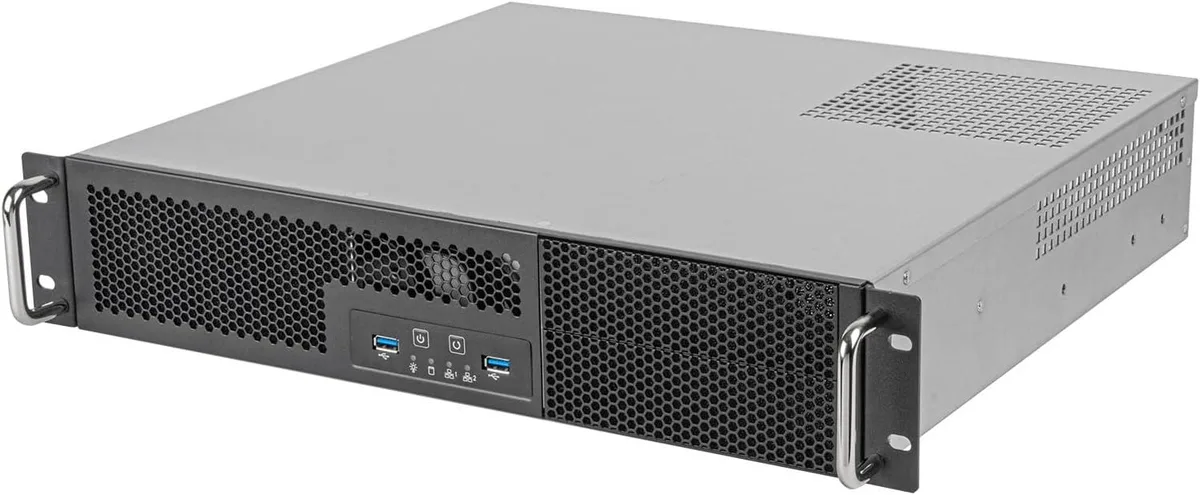 Silverstone SilverStone RM23-502-MINI 2U Micro-ATX rack server — foto del producto