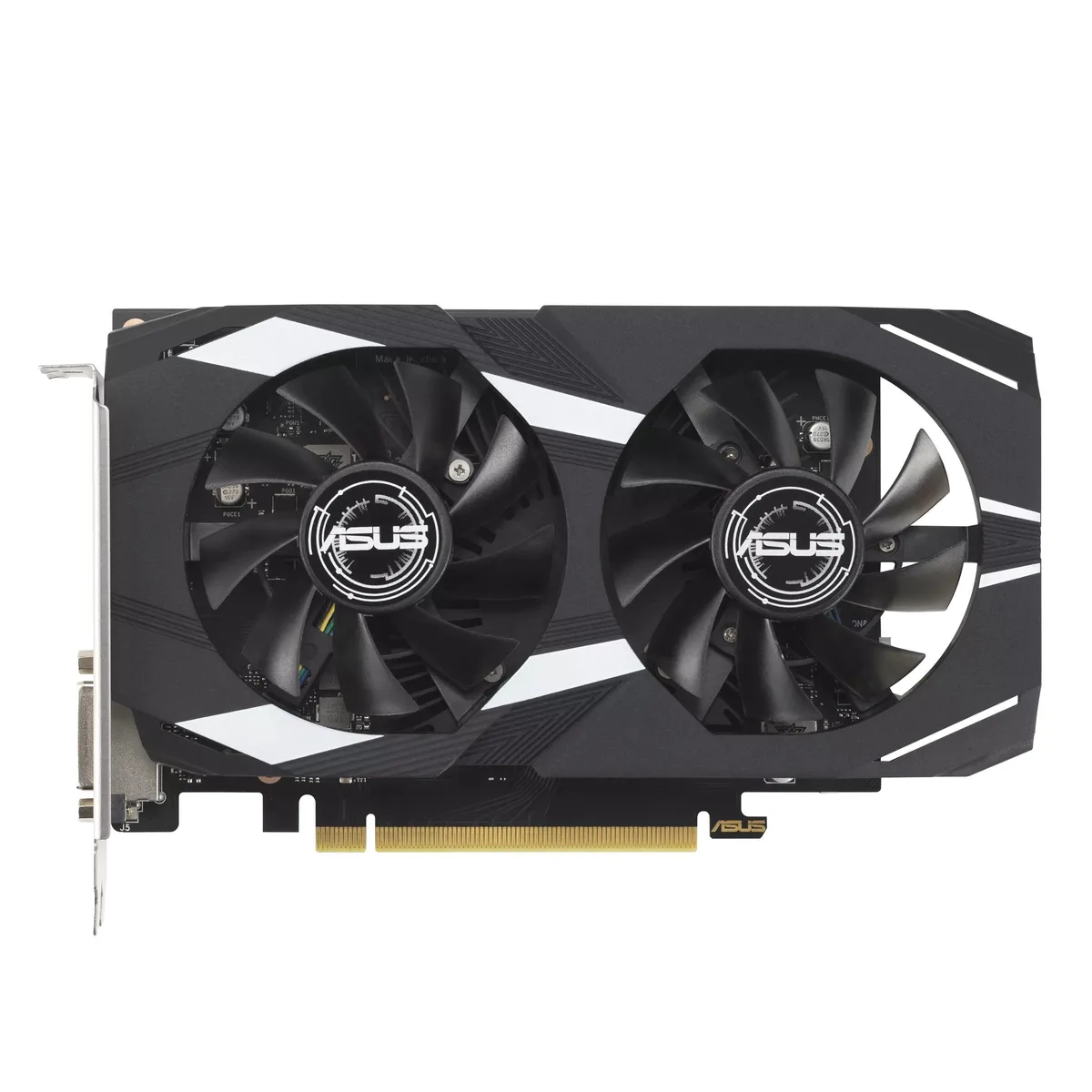 ASUS Dual OC RTX 3050 graphics card with dual fans