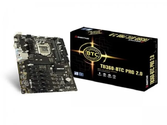 Biostar Biostar TB360-BTC PRO 2.0 12 PCIe 3.0 embedded solution — 제품 사진