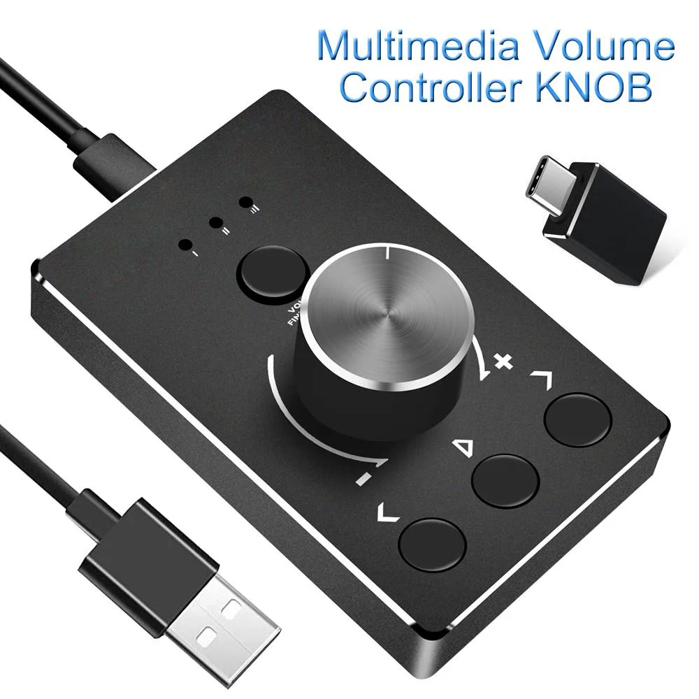 Jansicotek Jansicotek OZU8 Multimedia Controller Knob sound card accessory — 商品照片
