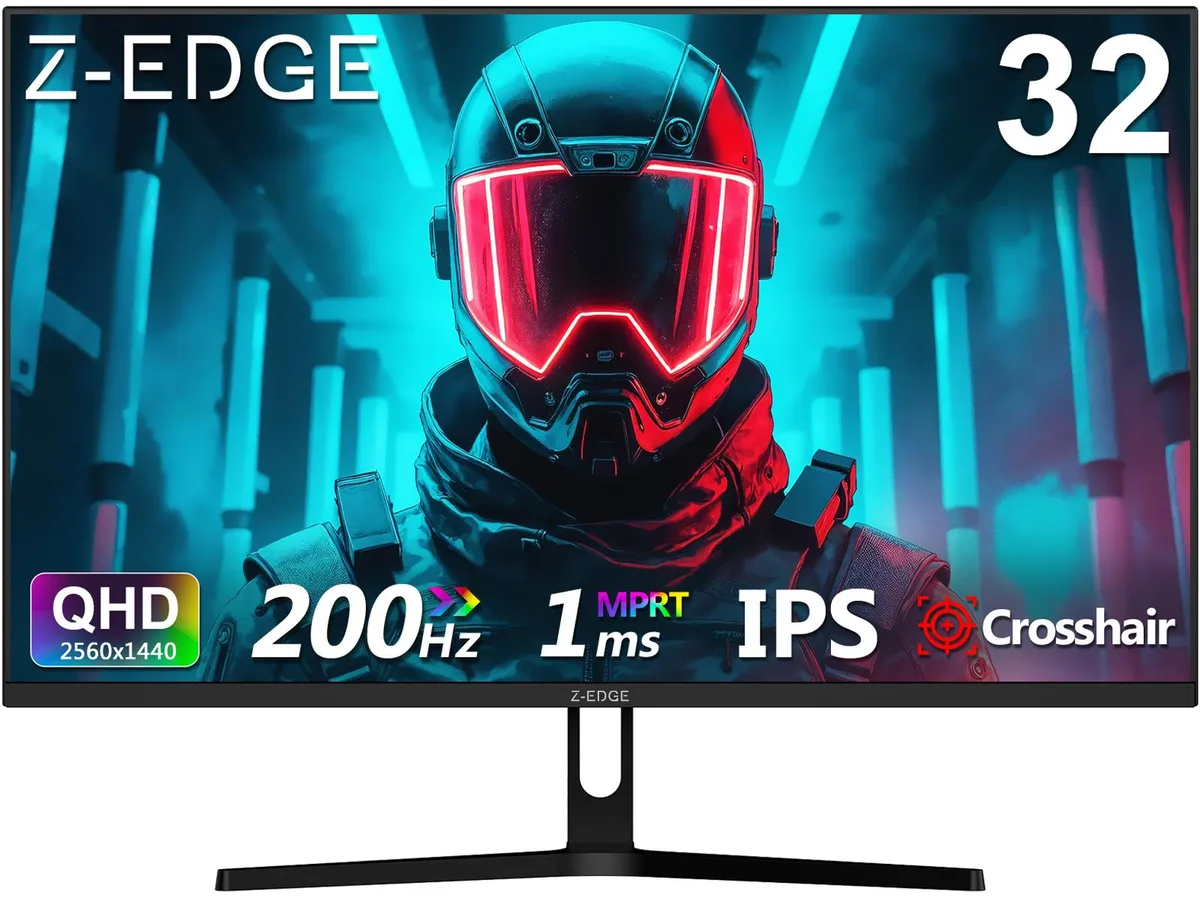 Z-EDGE Z-EDGE UG32 32" 2K 200Hz IPS gaming monitor — photo du produit