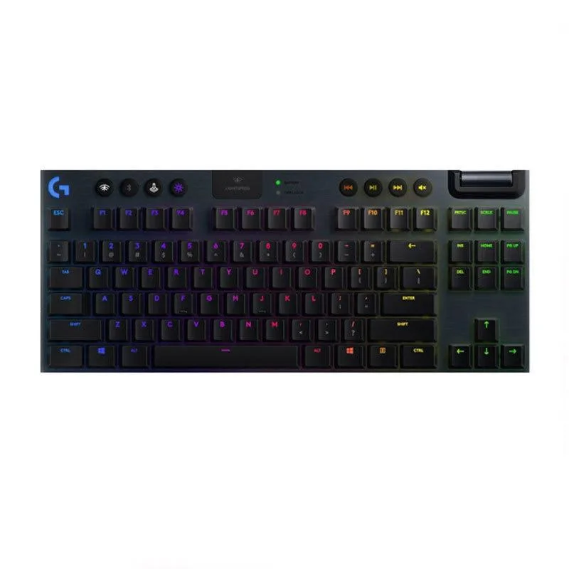 Logitech Logitech G913 TKL Wireless RGB Mechanical Gaming Keyboard Green Switch Black 87 Keys — 商品写真