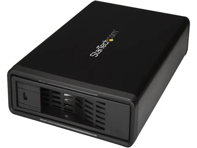 STARTECH STARTECH S351BMU33ET 3.5in SATA drive enclosure USB 3.0 eSATA trayless — toote foto