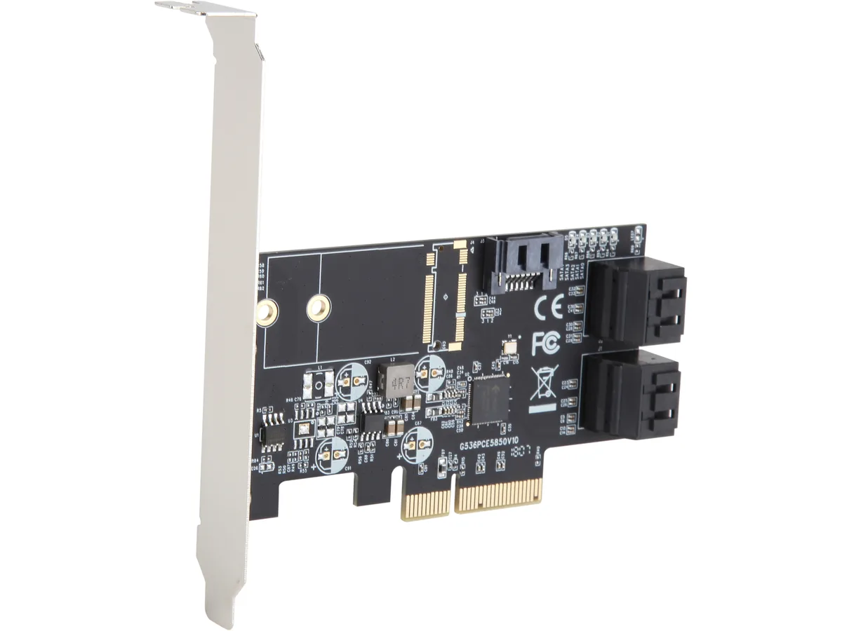 Syba Syba SI-PEX40139 5-port SATA 6 Gb/s expansion card — foto del prodotto