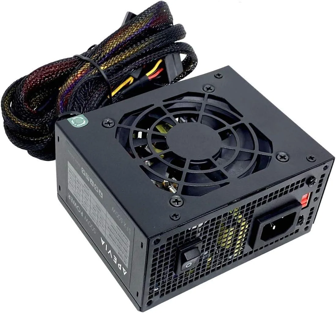 BFKK BFKK SFX 500W Power Supply 80mm Fan 12V 5V 3.3V — photo du produit