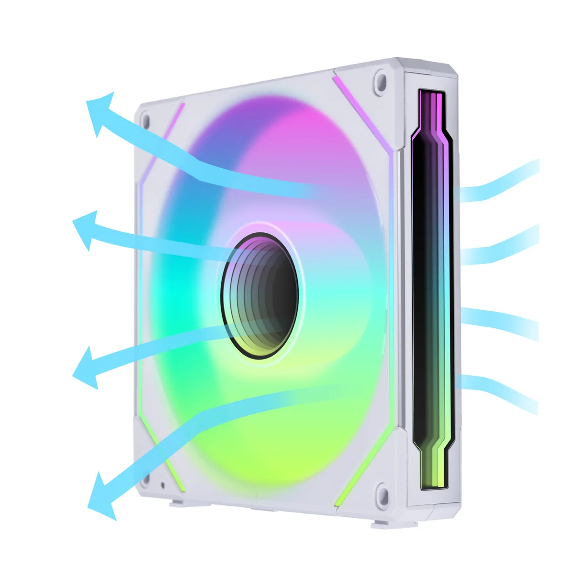 Lian Li Lian Li UNI FAN SL Infinity Reverse 140mm ARGB White — תמונת המוצר