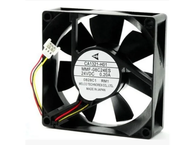 Fans Fans MMF-08C24ES-RM1Size 80x80x25mm 24V 0.2A case fan — product photo