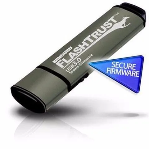 Kanguru Kanguru FlashTrust 32 GB USB 3.0 Write Protect Switch — صورة المنتج