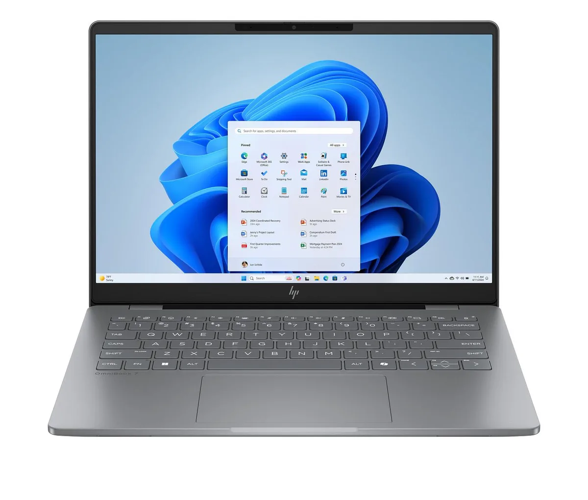 HP HP OmniBook 7 All-in-One Computer 14" 2K Intel Core Ultra 5 16 GB 512 GB — product photo