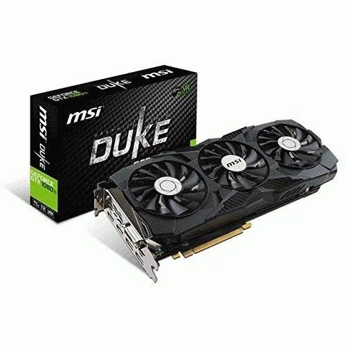 MSI MSI GeForce GTX 1080 Ti Duke 11G OC graphics card — product photo