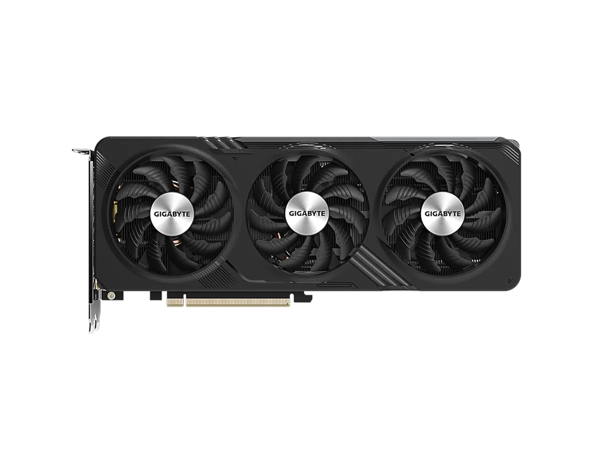 GIGABYTE GeForce RTX 4060 Gaming OC graphics card with triple WINDFORCE fans and metal backplate