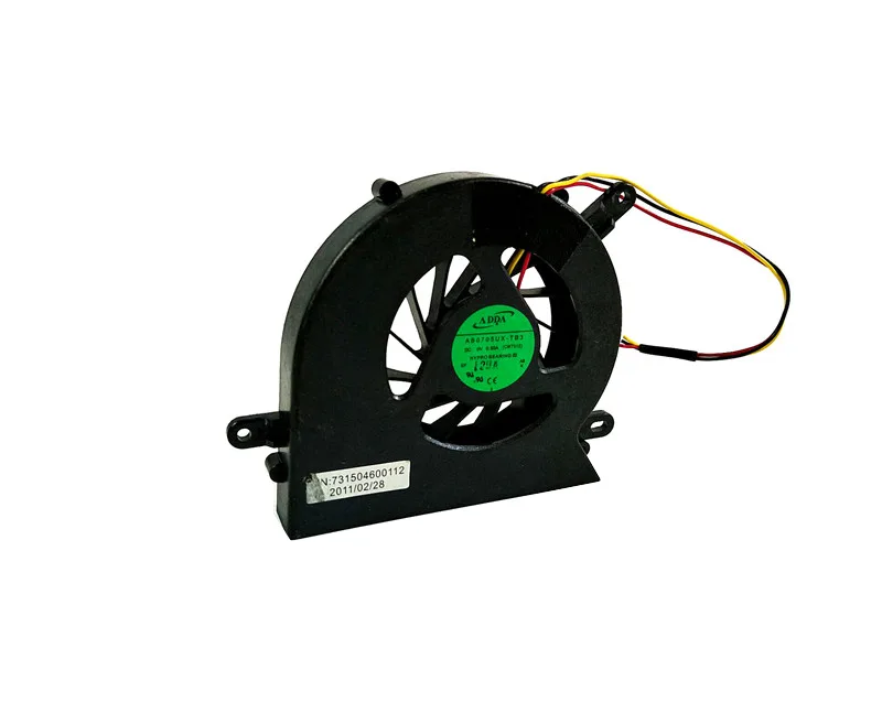 Zyvpee Zyvpee AB0705UX-TB3 CW7012 5V .5A 3-pin notebook fan — 제품 사진