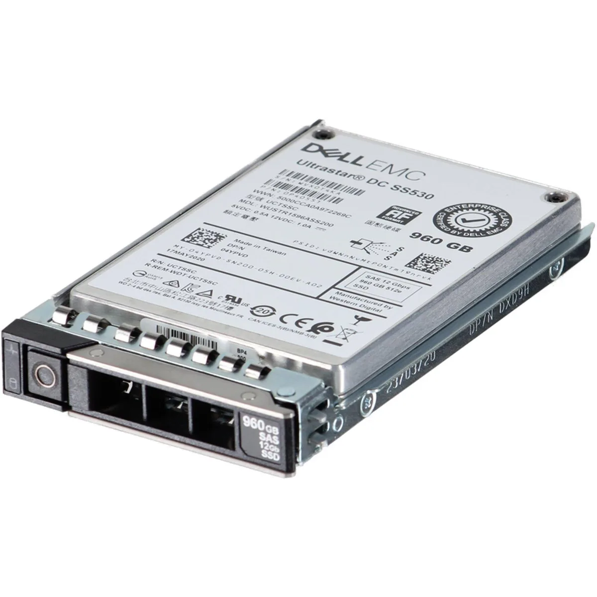 Dell 2.5 inch enterprise SSD with SAS connector