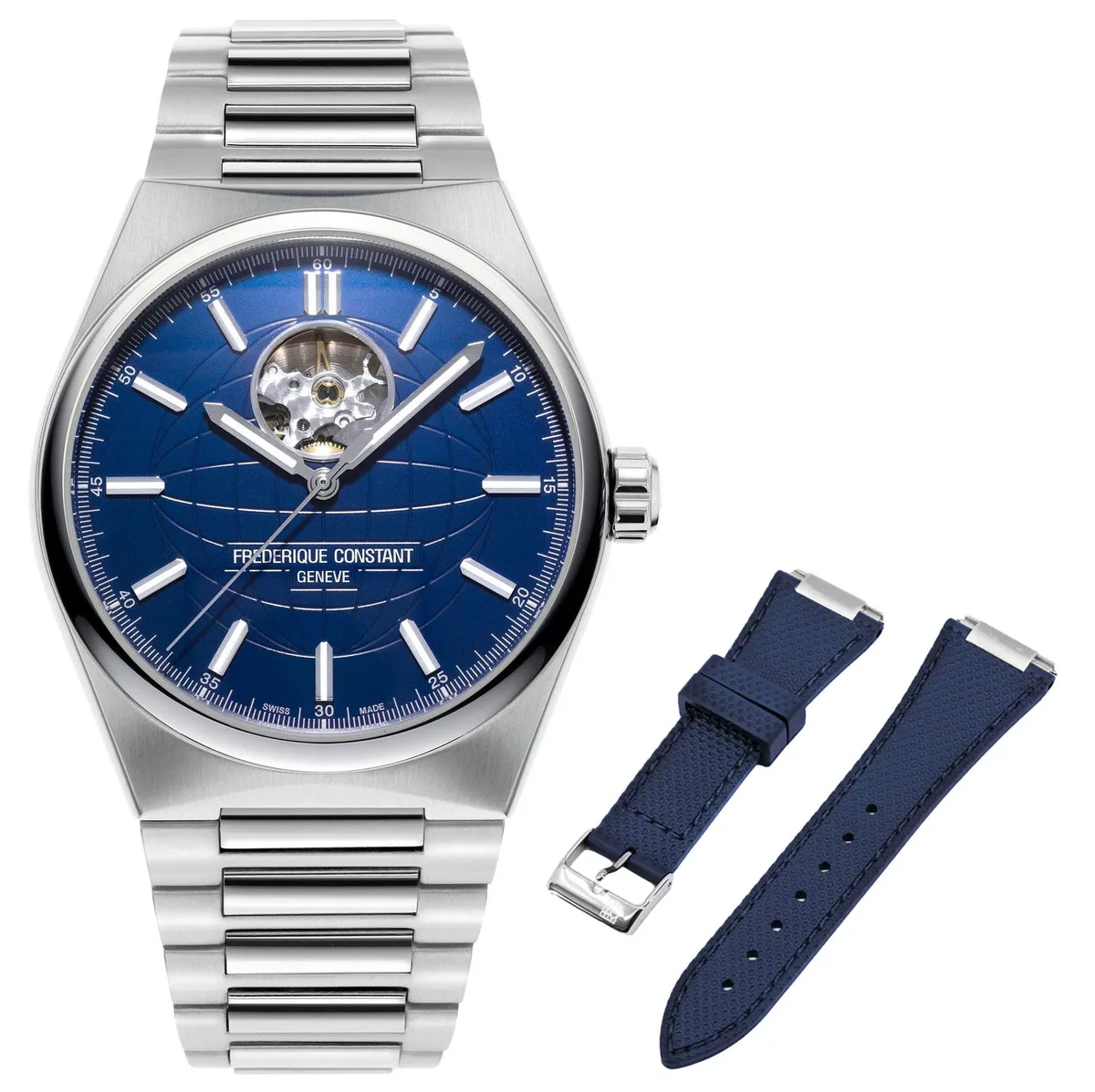 Frederique Constant Frederique Constant Highlife Heart Beat FC-310N4NH6B 41 mm Blue Dial Watch — product photo