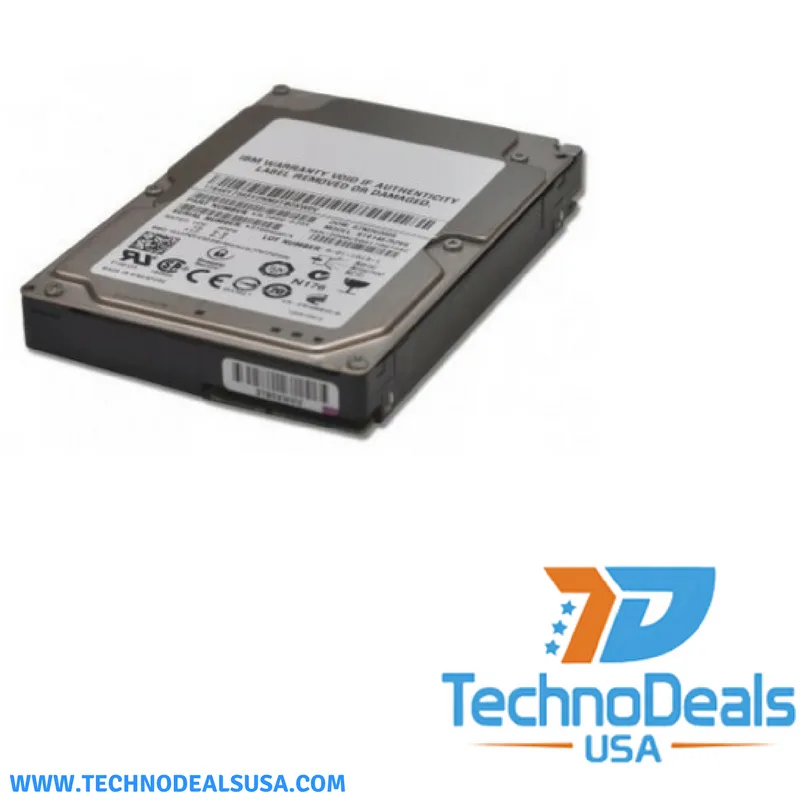IBM 146GB 15000RPM SAS 2.5-inch internal hard drive, silver metal casing