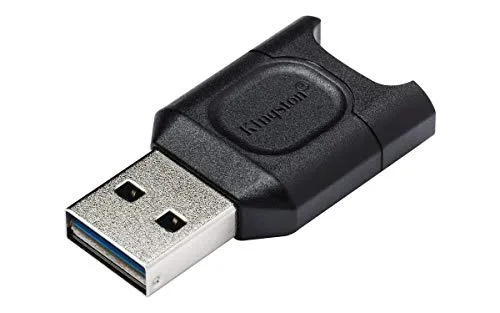 Kingston Technology Corp. Kingston MobileLite Plus USB 3.2 UHS-II microSD Card Reader (MLPM) — Produktfoto