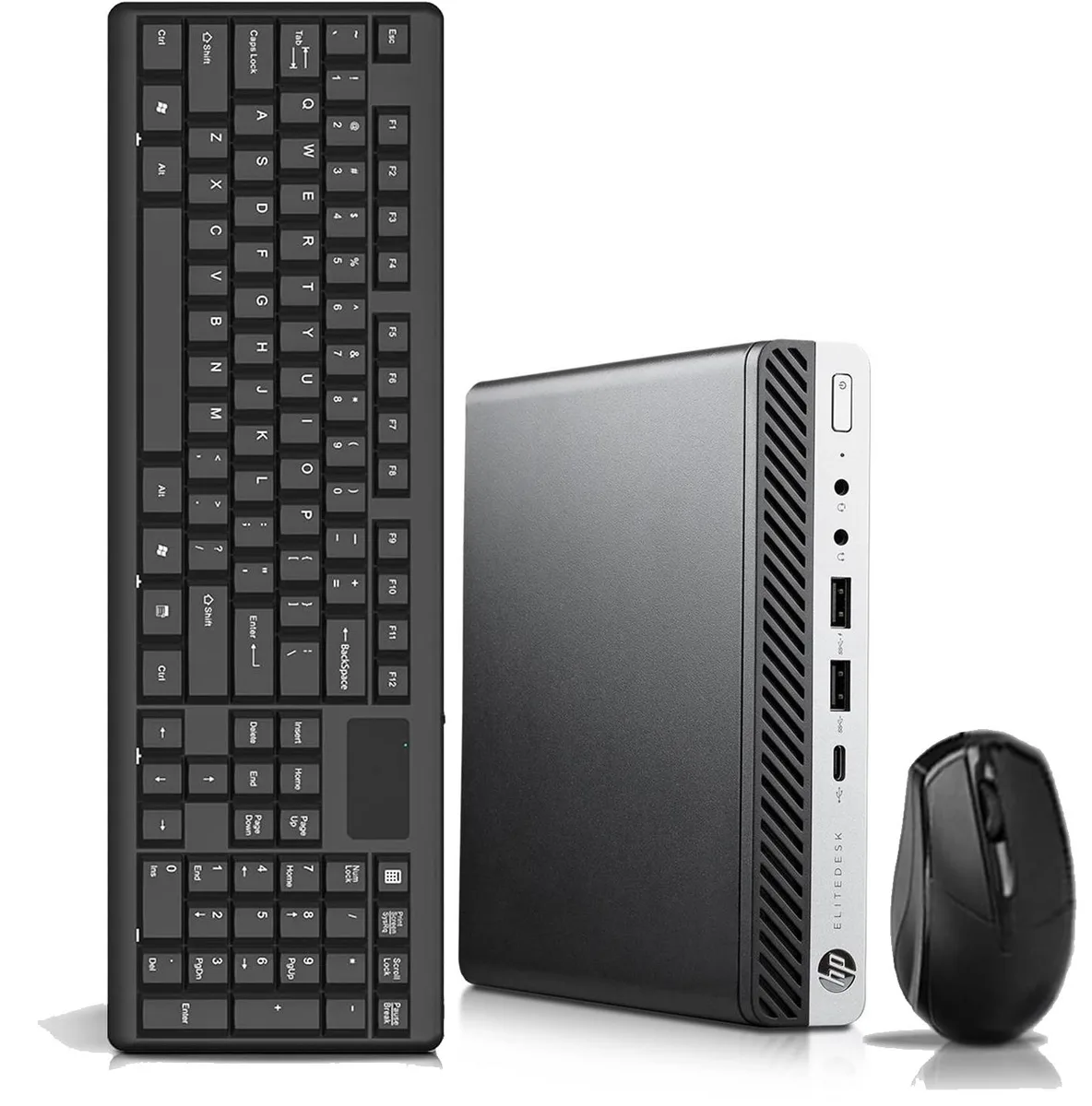 HP HP EliteDesk 800 G4 Mini business desktop, i7-8700T, 16GB DDR4, 256GB NVMe, Windows 11 Pro — 제품 사진