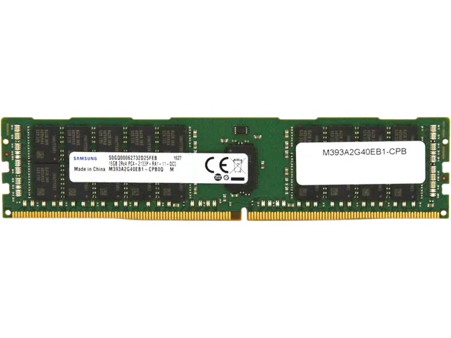 SAMSUNG SAMSUNG M393A2G40EB1-CPB 16GB DDR4 2133 CL15 2Rx4 server RAM — produkto nuotrauka