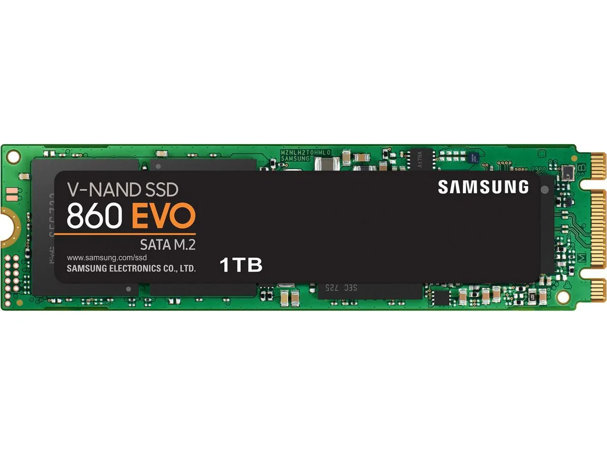 SAMSUNG SAMSUNG 860 EVO M.2 2280 1TB internal SSD MZ-N6E250BW — product photo