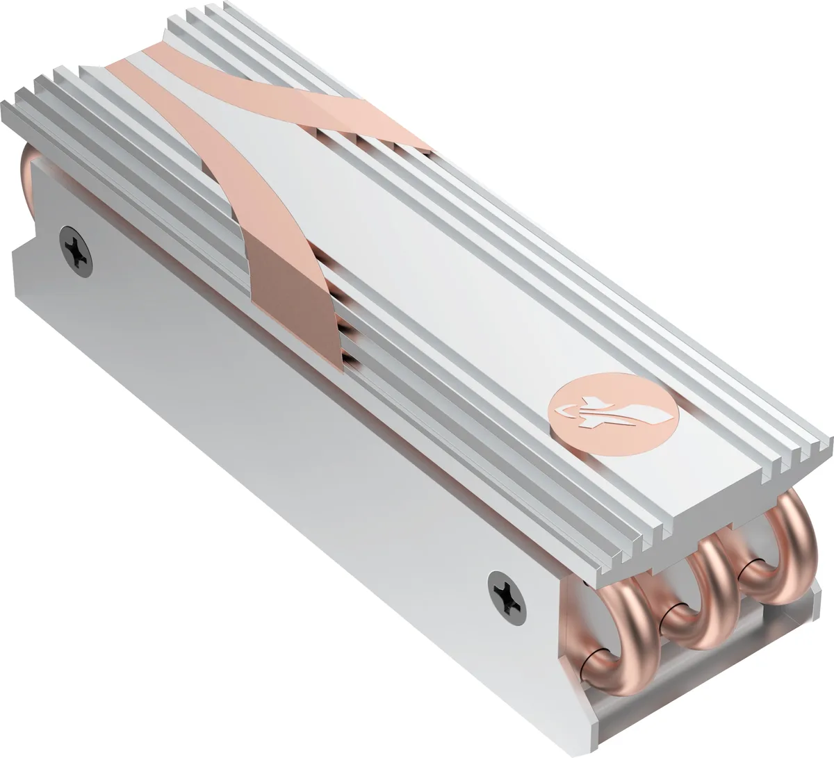 Sabrent Sabrent SB-HTSS M.2 2280 NVMe heatsink silver — 商品照片