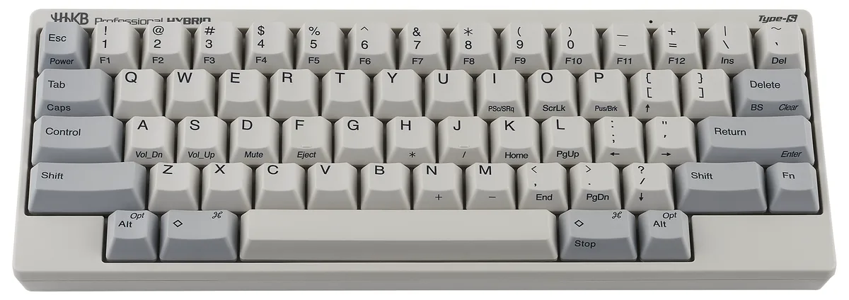 White compact mechanical keyboard with stamped PBT keycaps, 60% layout, 11.6 by 4.7 by 1.6 inches
