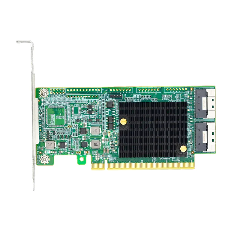 Shenzhen Lianrui Information Technology Shenzhen Lianrui Information Technology LRNV9F24 PCIe 4.0 x16 to Two SlimSAS SFF-8654 8i Retimer Adapter — 제품 사진