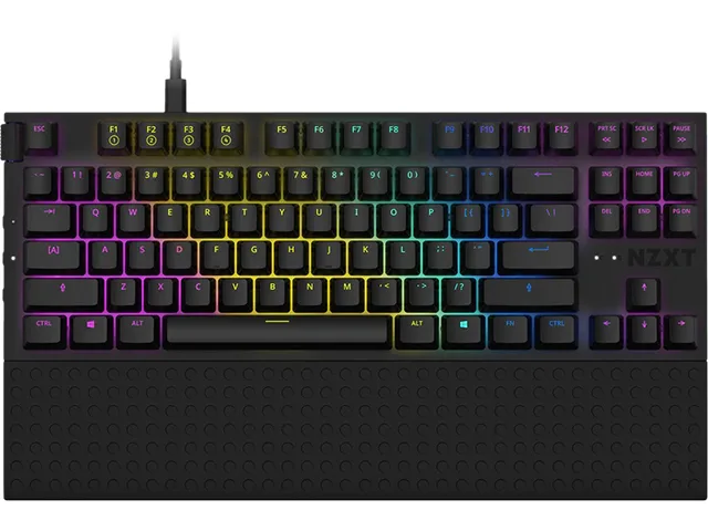 NZXT NZXT Function TKL Mechanical Keyboard KB-1TKUS-BR Black — termékfotó