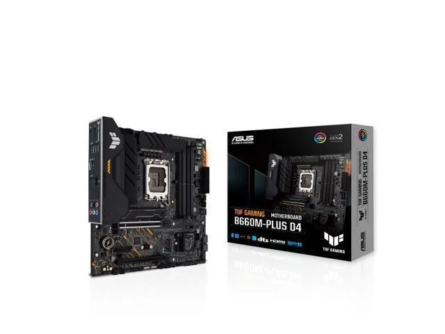 ASUS ASUS TUF GAMING B660M-PLUS D4 LGA 1700 Intel motherboard — product photo