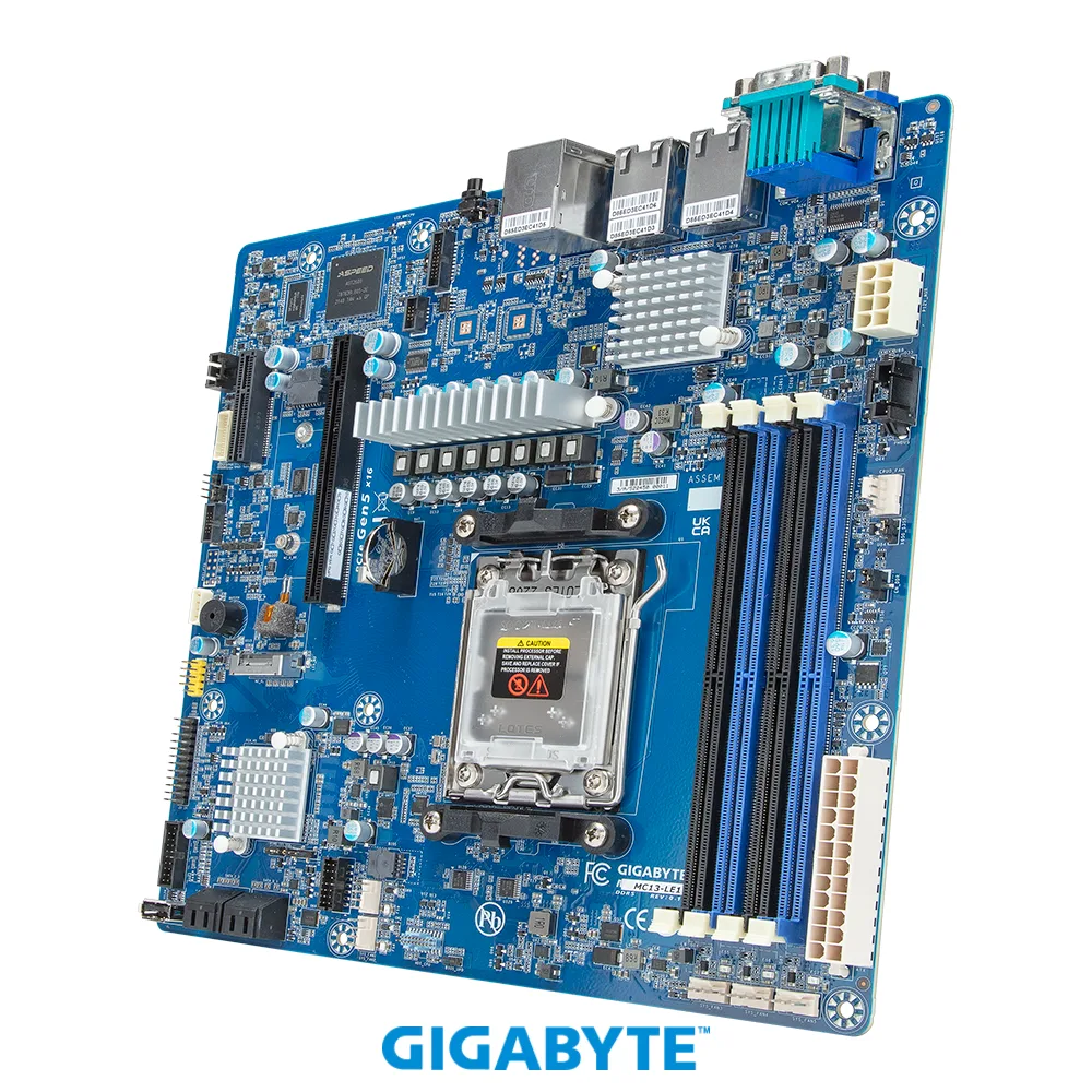 GIGABYTE GIGABYTE MC13-LE1 server motherboard AM5 10Gb LAN — 제품 사진