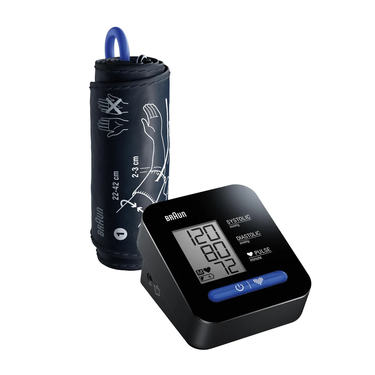  Braun BUA5000US ExactFit 1 Blood Pressure Monitor — produkto nuotrauka