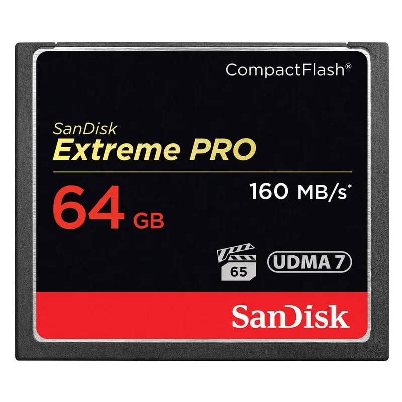 SanDisk SanDisk Extreme Pro 64GB CompactFlash CFXPS-064G-X46 memory card — 商品写真