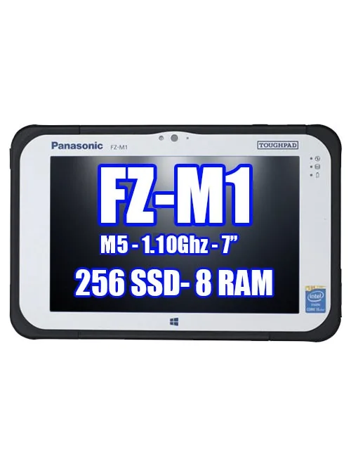Panasonic Toughpad FZ-M1 7 inch rugged tablet laptop matte dark grey finish