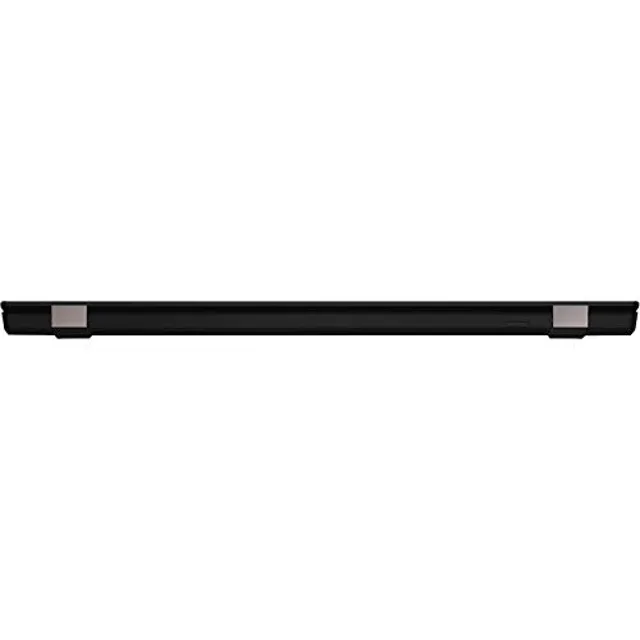 Black 15.6 inch ThinkPad T15 Gen 1 laptop closed on a flat surface