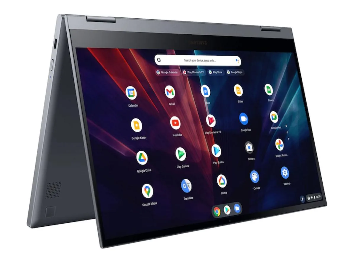 SAMSUNG SAMSUNG Galaxy Chromebook 2 XE530QDA-KB1US-RB 13.3" Touch i3-10110U 8GB 128GB Chrome OS Gray — produktbild