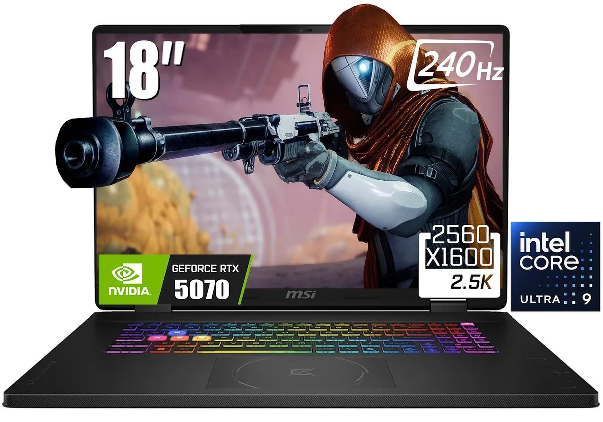 MSI MSI Crosshair 18 HX 18" gaming laptop — product photo