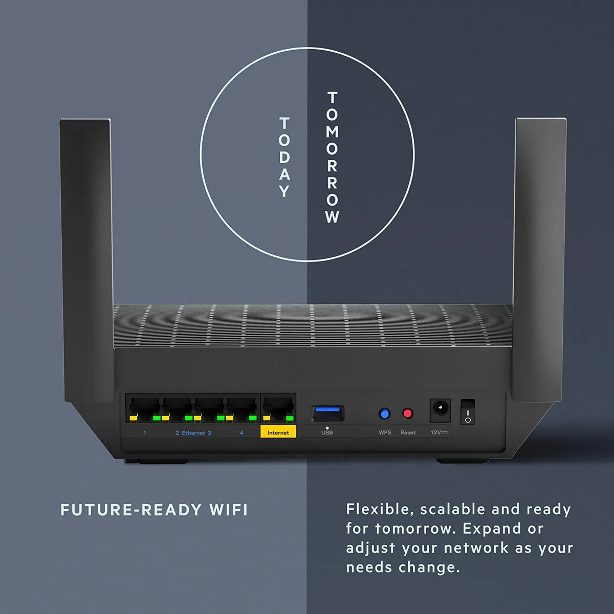 Linksys Linksys MR7350 Wi-Fi 6 wireless router — 商品写真