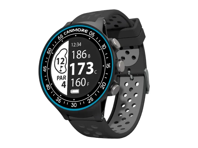 CANMORE CANMORE TW-410G Golf Tech GPS Watch Black 38000 Courses 12h GPS 4ATM 52g — foto del producto
