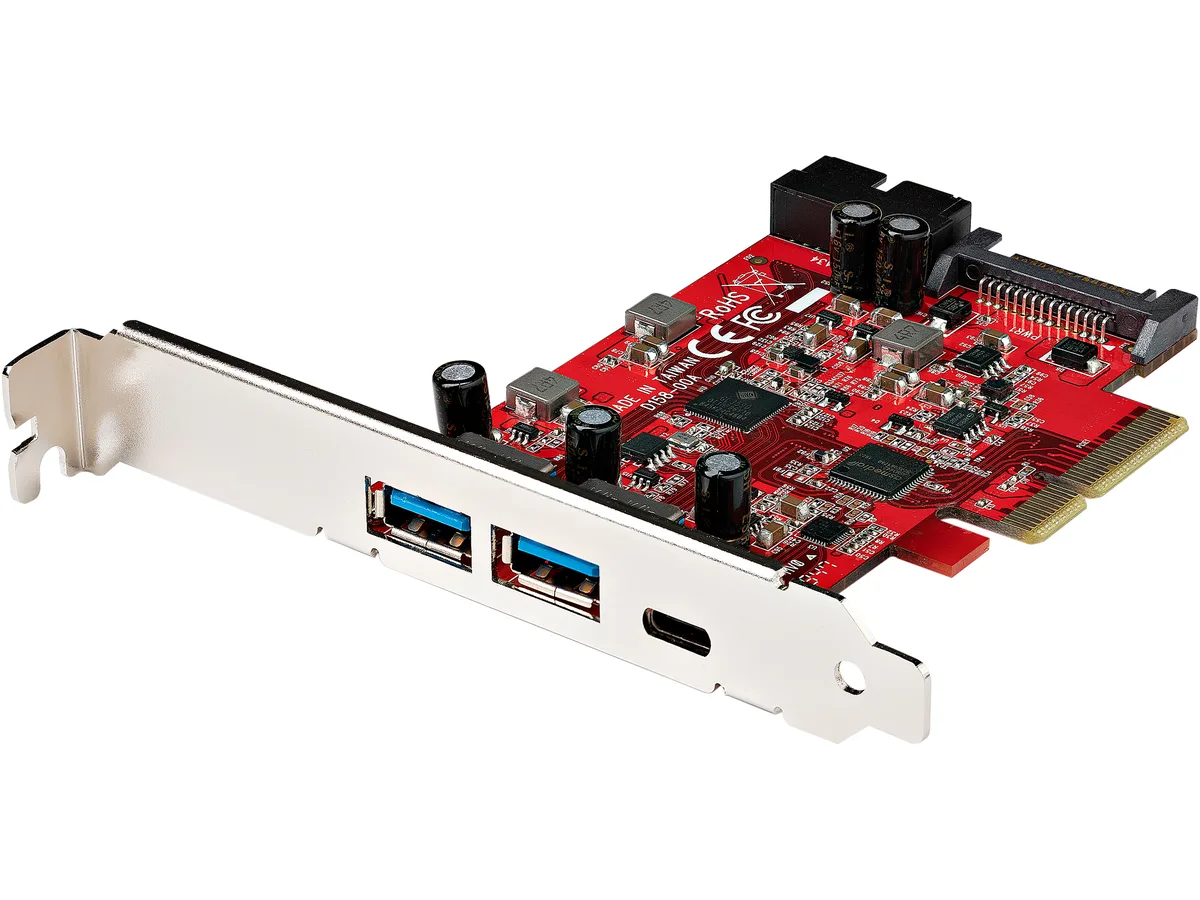 STARTECH STARTECH PEXUSB312A1C1H 5-Port USB 3.2 10Gbps PCIe expansion card — foto produk
